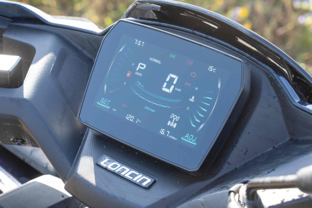 XWolf1000 56 LONCIN XWolf1000 Electronic Display