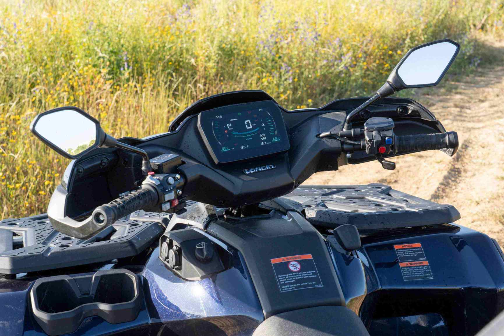 LONCIN XWolf1000 front display