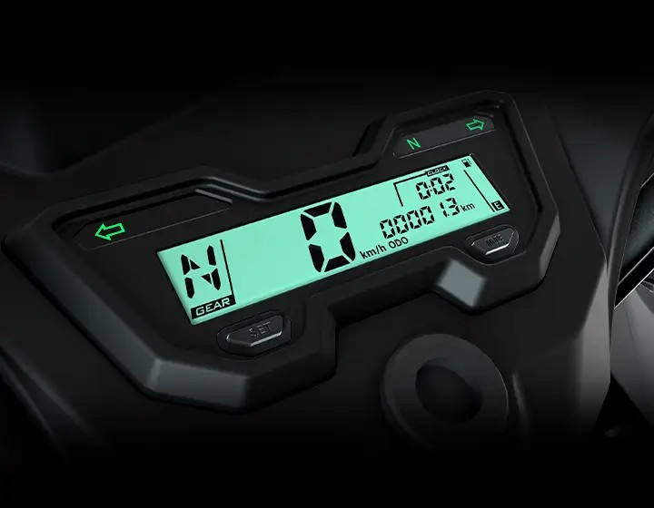 LONCIN XWolf200-Liquid screen for LCD speedometer