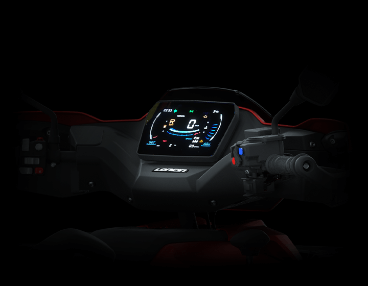 LONCIN XWolf 1000-high-recognition LCD display
