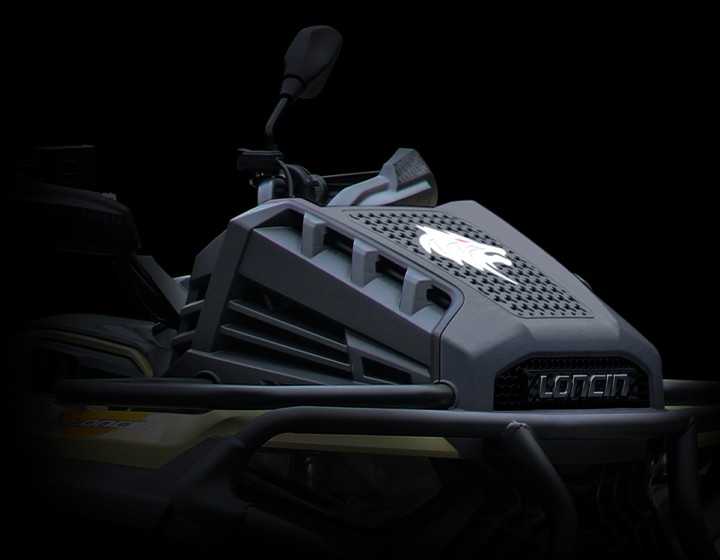 LONCIN XWolf700 mud-top radiator