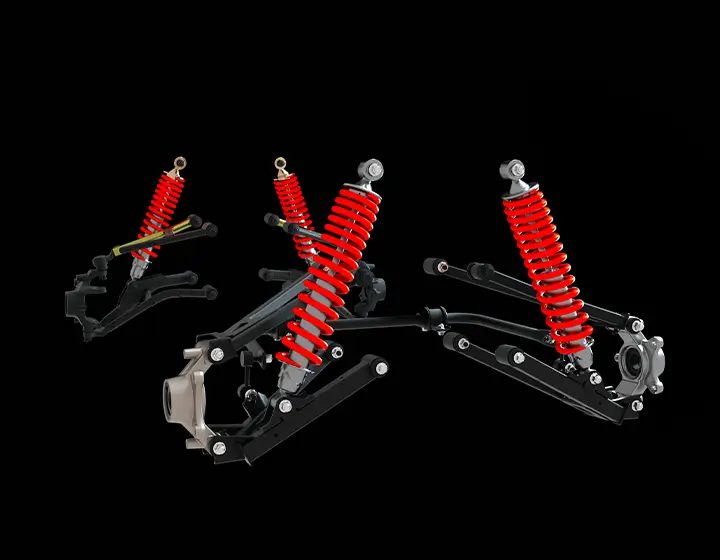 xwolf 550 Individual suspensions