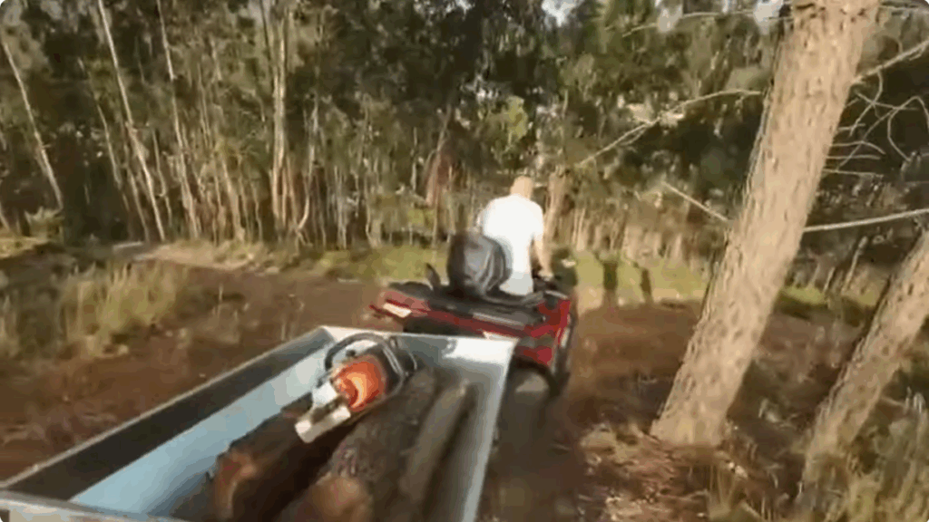 LONCIN ATV-Heavy load traction