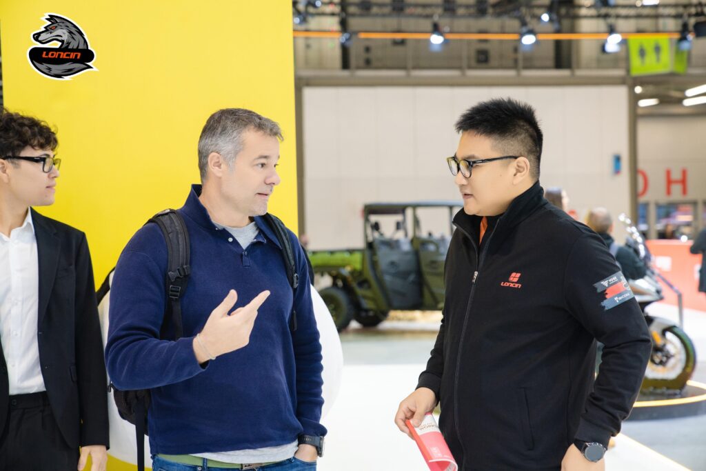 LONCIN Impresses at EICMA 2025 in Milan 18 On-site consultation at EICMA 2025