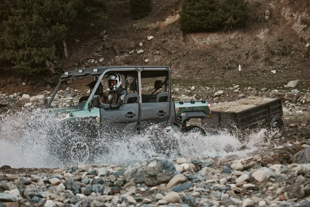 LONCIN UWolf 1000L Coming Soon, Stay Tuned! 8 LONCIN UWolf 1000L boasts excellent wading capabilities