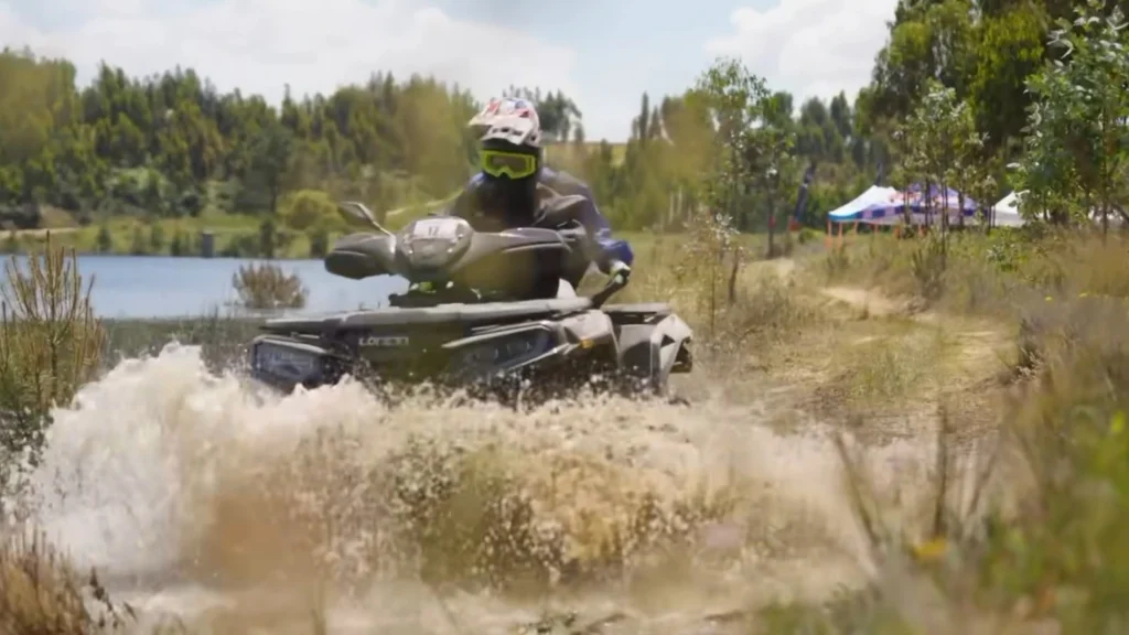 LONCIN XWolf Lgnites Adventure in Portugal Off-Road Club 7 LONCIN XWolf's wading capabilities