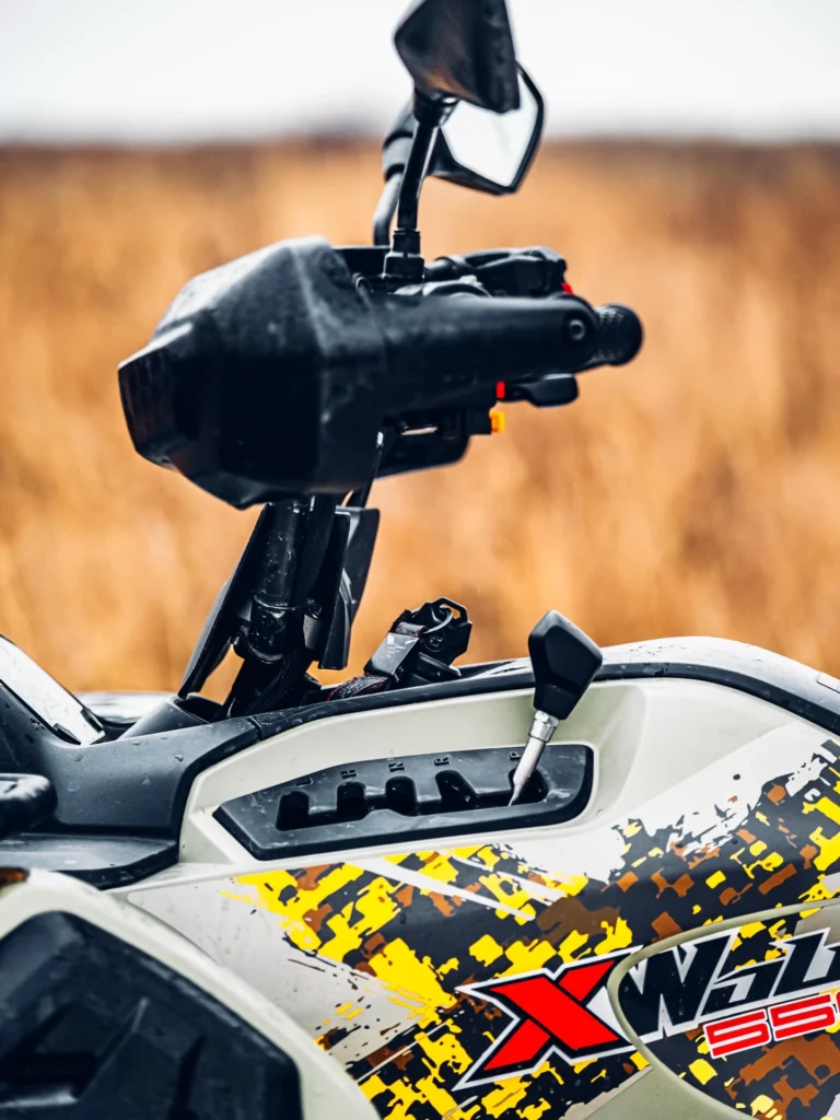 German Engineering Excellence at the Heart of Every LONCIN ATV 3 LONCIN XWolf 550 4-speed shift