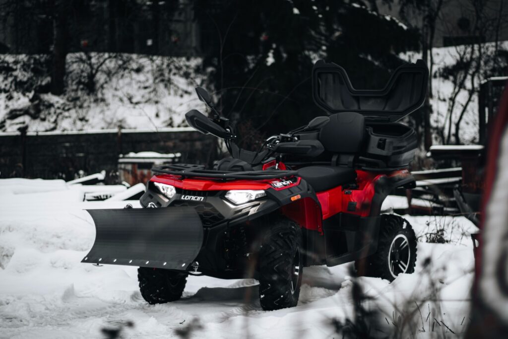LONCIN XWolf 550: A Powerful Tool for Efficiently Clearing Snow 5 high torque ATV snow removal performance