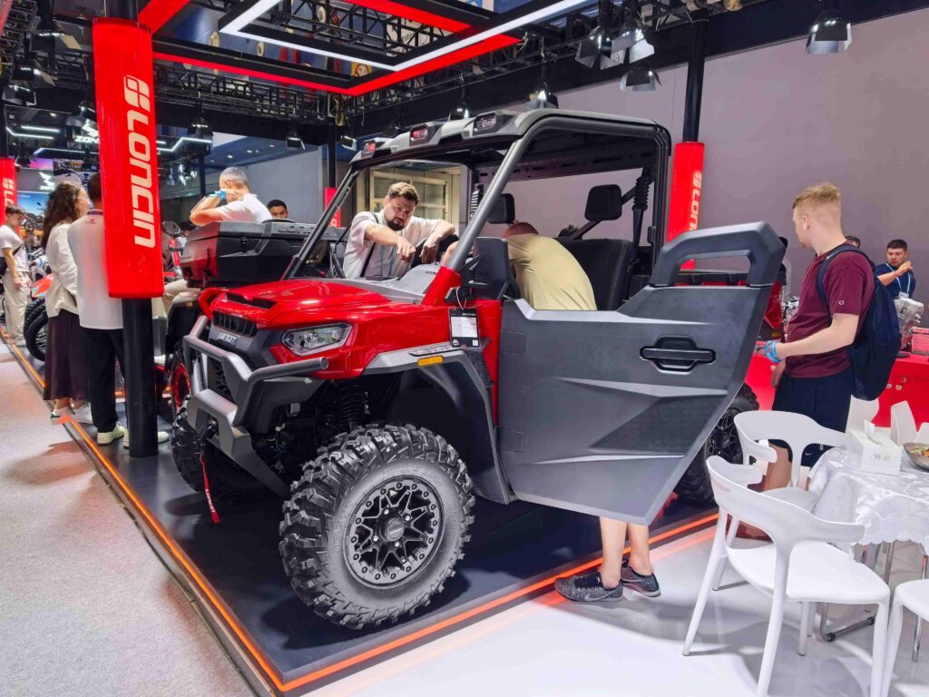 LONCIN ORV Makes A Surprise Appearance at the 139th Canton Fair 6 LONCIN UWolf 1000 utility UTV side view