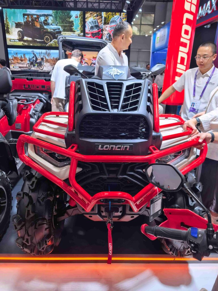 LONCIN ORV Makes A Surprise Appearance at the 139th Canton Fair 9 XWolf 1000 Mud off-road ATV attracting attention at trade show