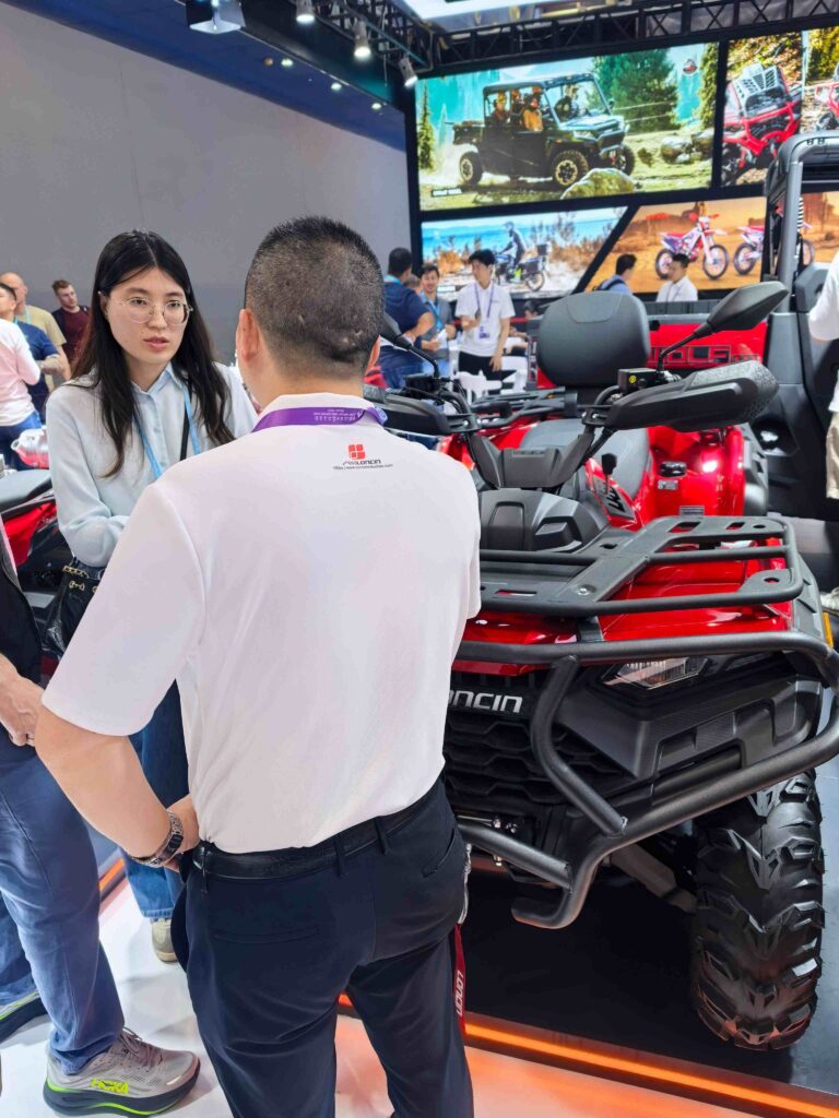 LONCIN ORV Makes A Surprise Appearance at the 139th Canton Fair 12 XWolf 550L multi-purpose ATV attracting international buyers