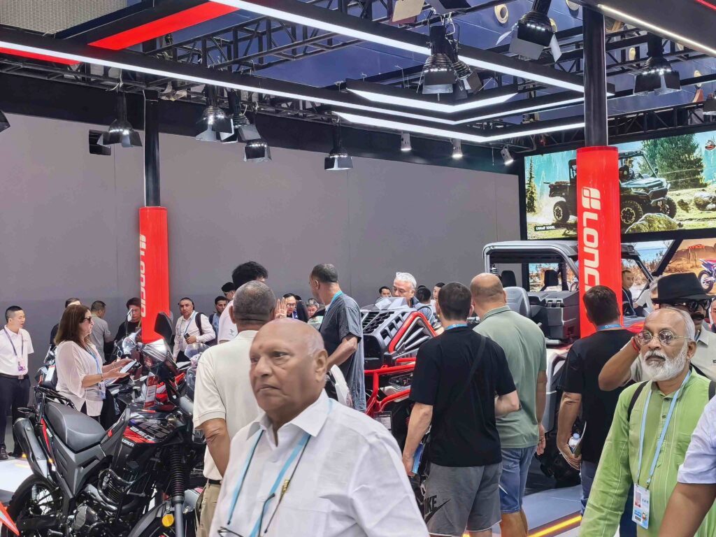 LONCIN ORV Makes A Surprise Appearance at the 139th Canton Fair 4 global customers exploring LONCIN ATV lineup
