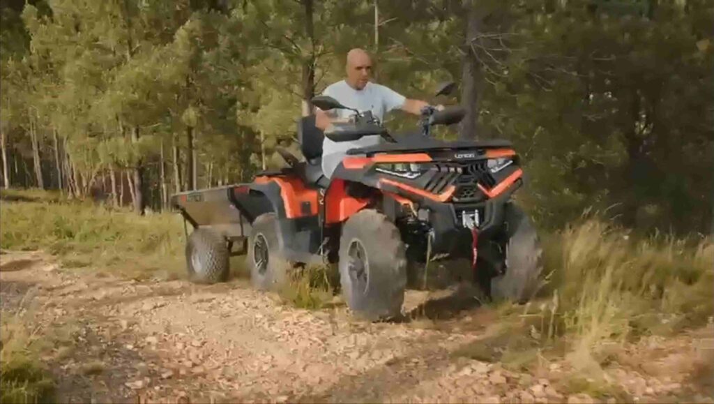 How LONCIN ORV Became One of China's Leading ATV Manufacturers? 3 Application of LONCIN ATV in logging