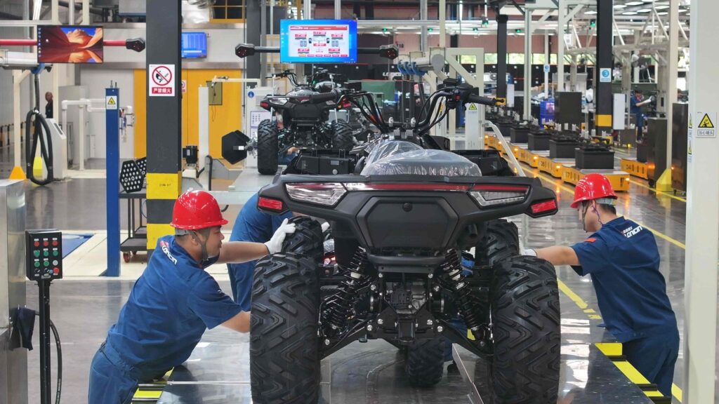 How LONCIN ORV Became One of China's Leading ATV Manufacturers? 17 LONCIN ORV production and assembly line
