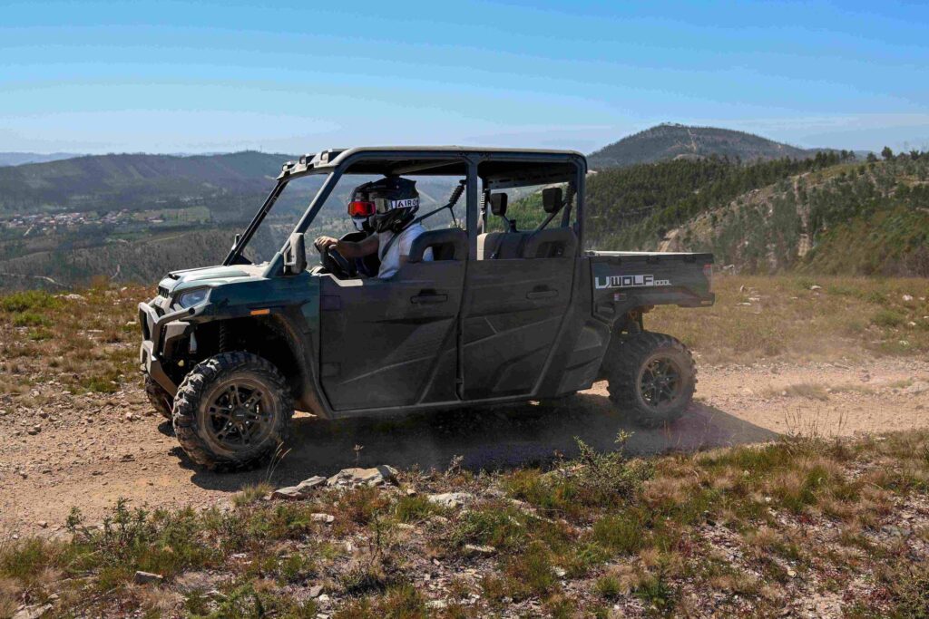 LONCIN UWolf1000L Unleashes its Power in a Variety of Scenarios 2 LONCIN UWolf1000L 1000cc UTV driving through muddy off-road terrain