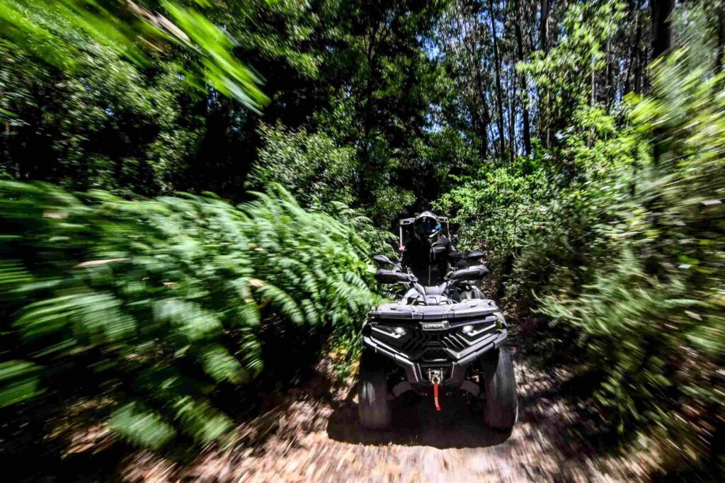 LONCIN XWolf Conquers Portugal with an 80 km Off-Road Adventure 22 LONCIN XWolf ready for outdoor adventures in natural terrain