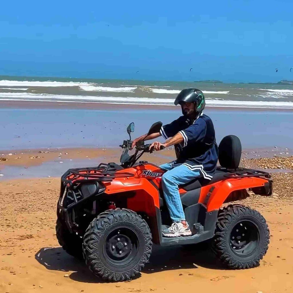 LONCIN XWolf: Making Outdoor Exploration More Possible 2 LONCIN XWolf ATV exploring a coastal trail