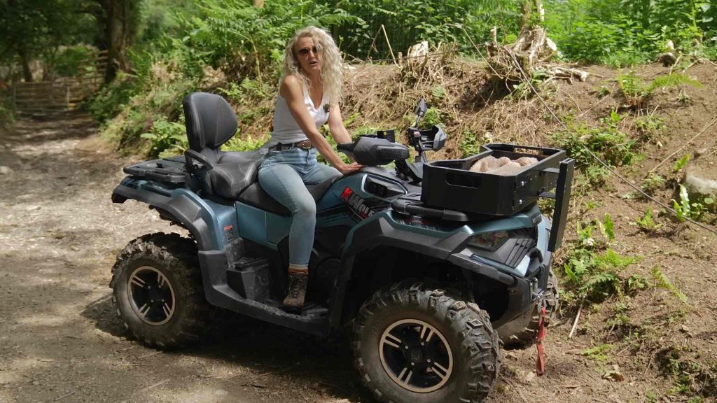 How Reliable Is the LONCIN XWOLF700L After 6 Months of Farm Use? 3 Practical features of LONCIN XWOLF700L showing removable rear seat and cargo storage spaces